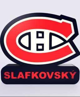 Montreal Canadiens Sign – LED Strip Compatible 3d model