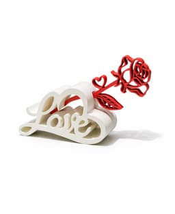 LOVE MELTED WITH HEART / TEXT STAND / VALENTINES DAY OR MOTHERS DAY GIFT / HOMEDECOR 3d model