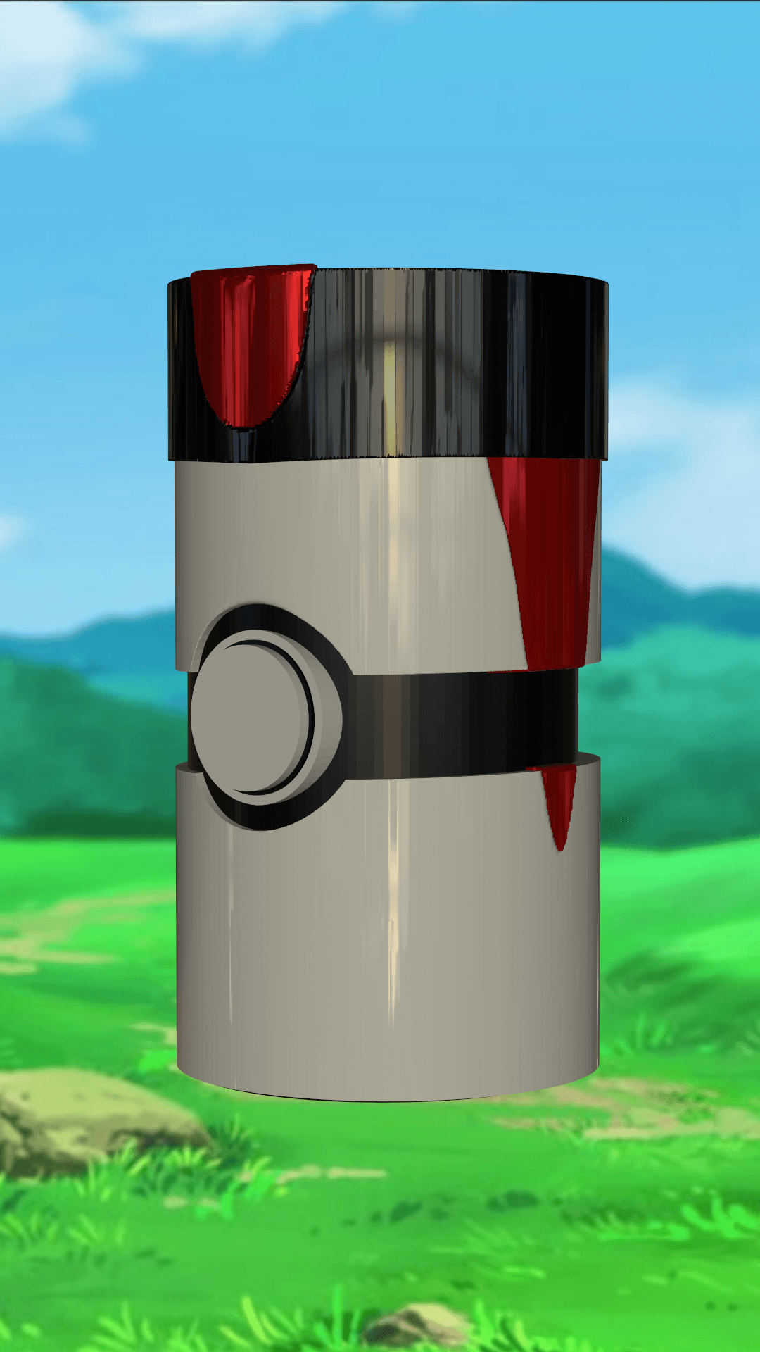Remix of Blank Can Cup RETURNS! timer ball 3d model