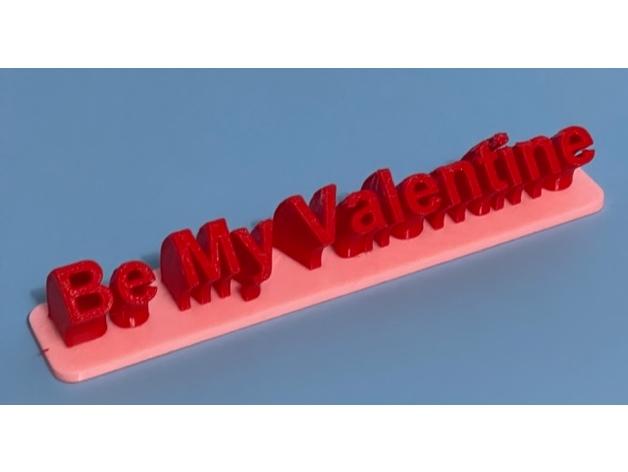 Be My Valentine 3d model