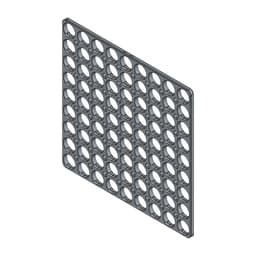 D-LOCK_PANEL.9X9-BLANK 3d model