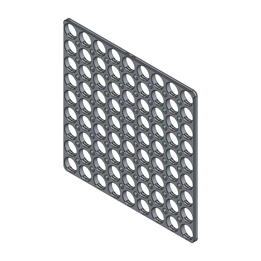 D-LOCK_PANEL.9X9-BLANK 3d model