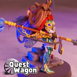 Tribal Space Elf Queen 3d model