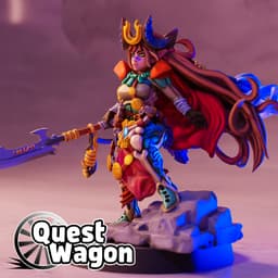Tribal Space Elf Queen 3d model