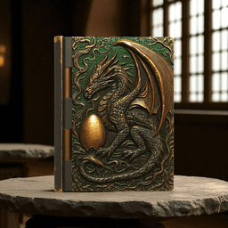Guardian Dragon Book Box 3d model