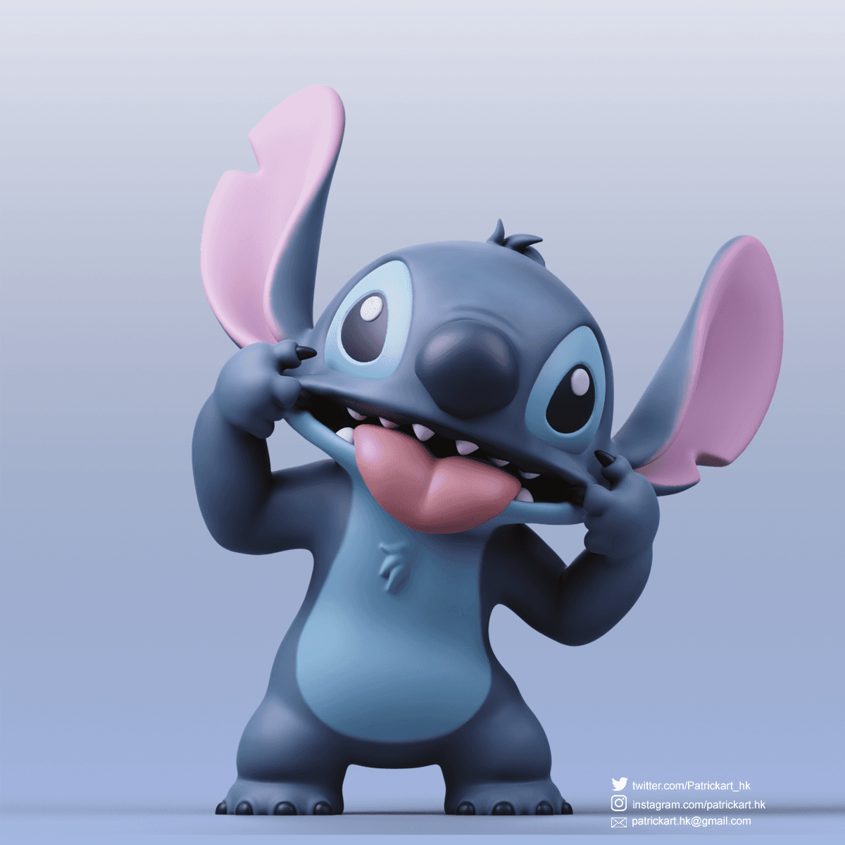 Stitch 3d model