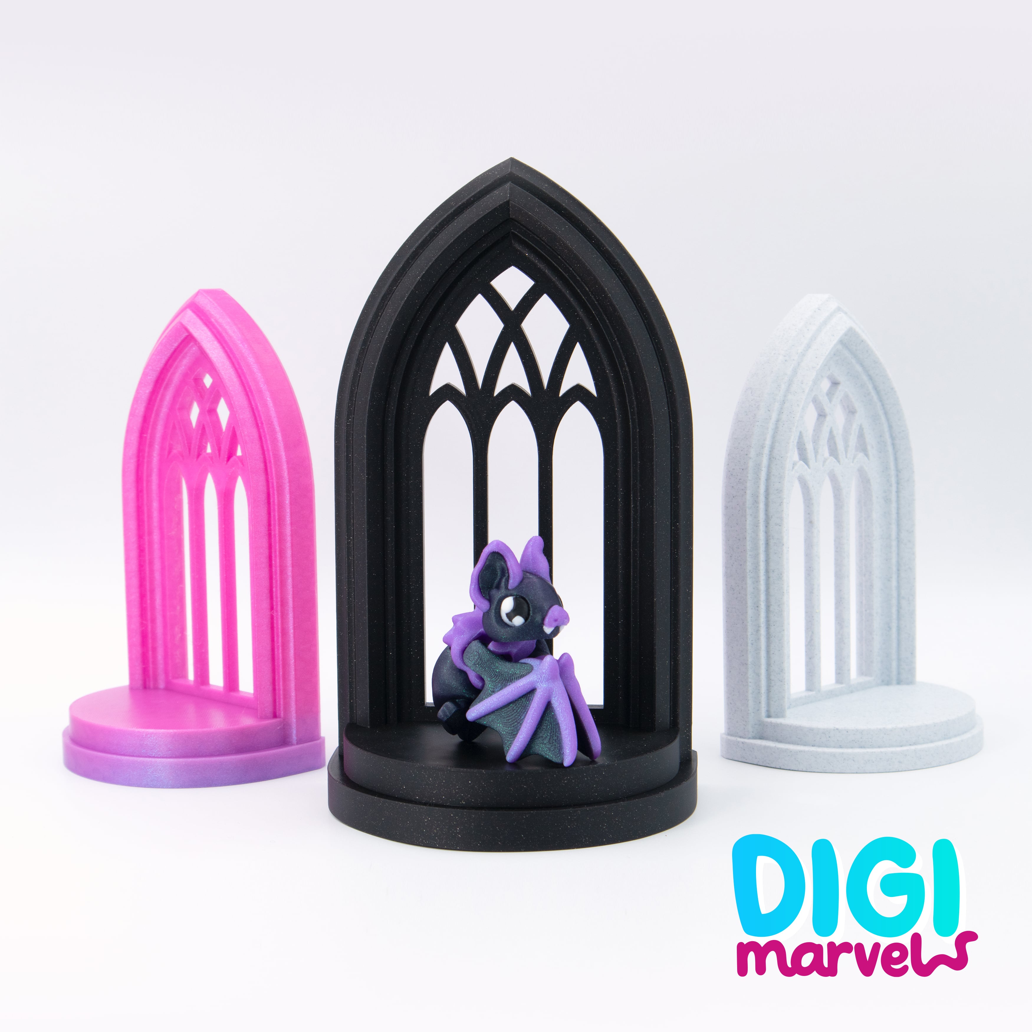Cathedral Window Display 3d model