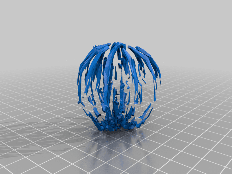 the difference between tow tumbleweeds 3d model