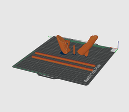 Shark Chopsticks Helper 3d model