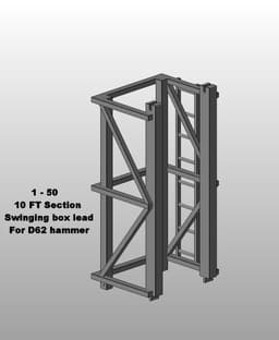 1 - 50 - 10 FT section Swinging box lead.stl 3d model
