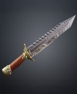 Combat Knife - Ophelian Liberation 3d model