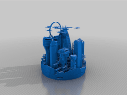 Minecraft Asteroid 3d model