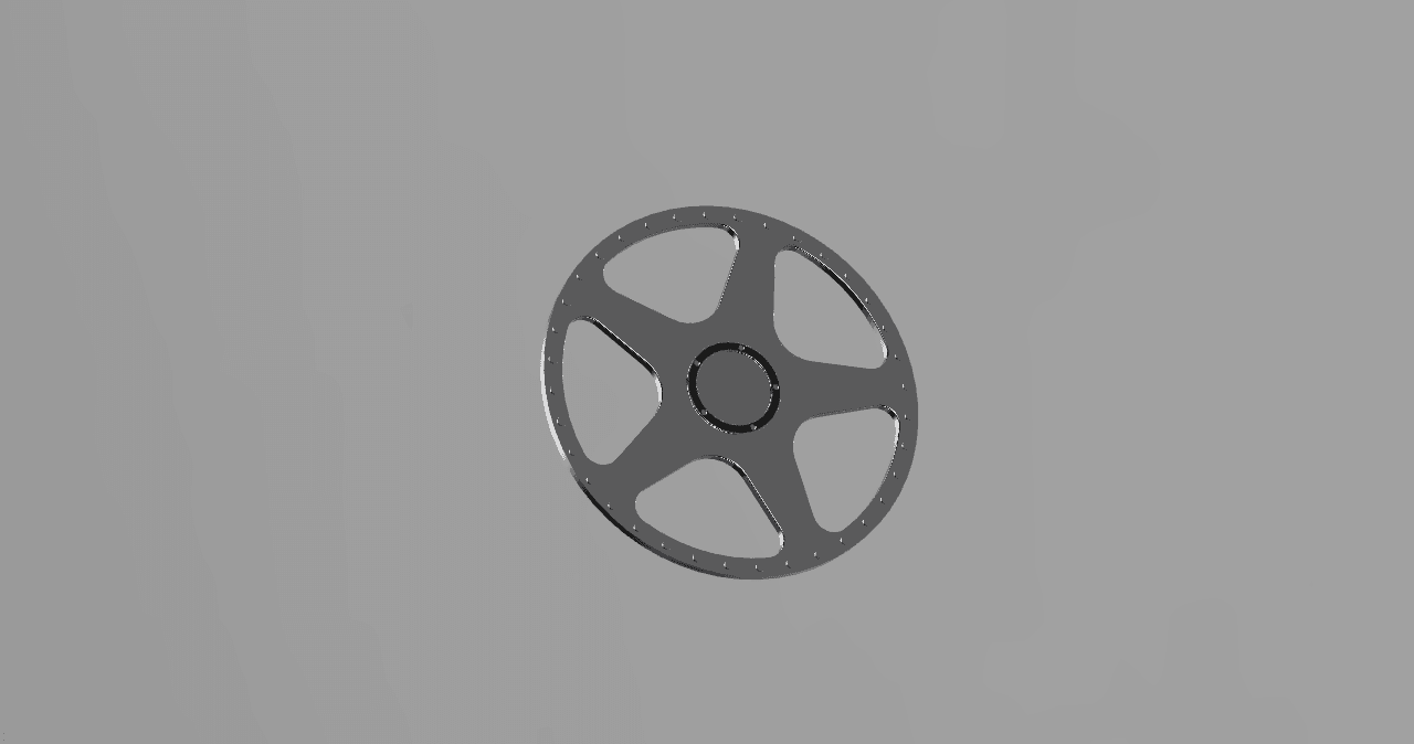 Power WHeels Rims 3d model