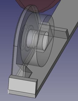 TUSH style spool holder 3d model