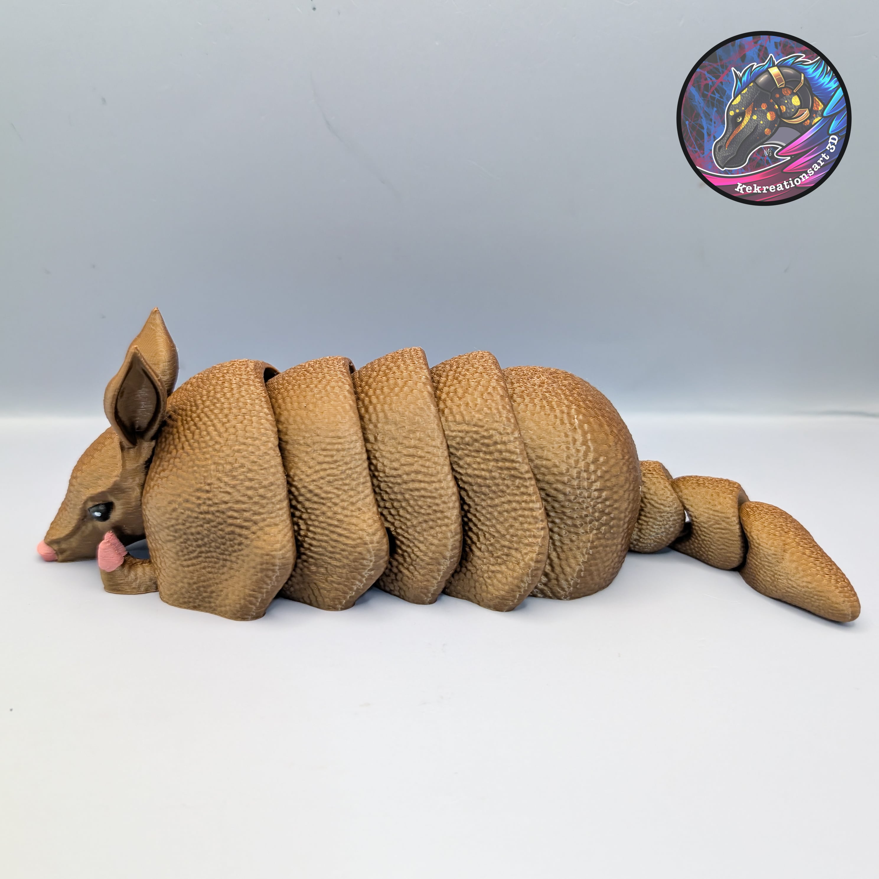 flexi armadillo 3d model