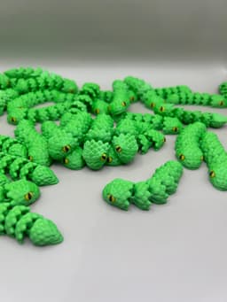 "I'm a snake, a slithery snake" 3d model