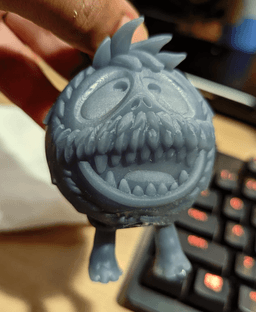 Abominable Snowman - Ornament 3d model