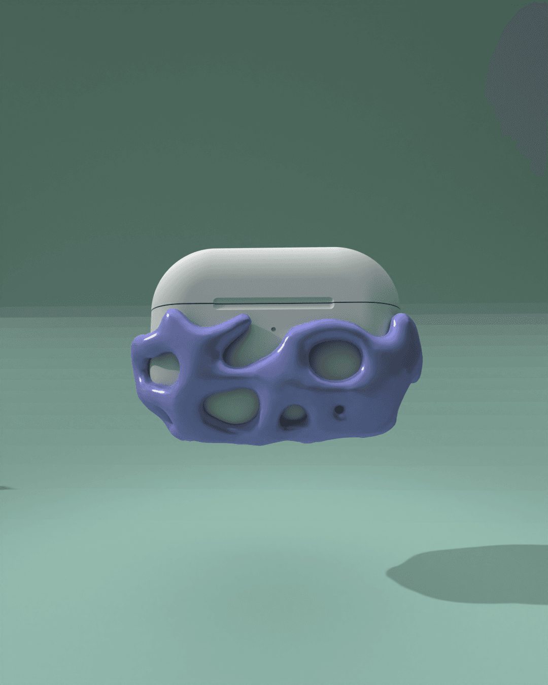 v1 Airpods Pro 1/2 case 3d model