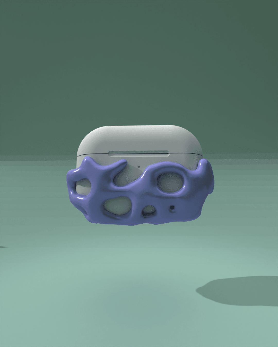 v1 Airpods Pro 1/2 case 3d model