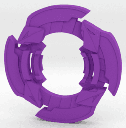 BEYBLADE SABEL COBRA | COMPLETE | ANIME SERIES 3d model
