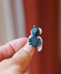 Flappy Fly - Articulated Mini Fidget Fly - Ludo 3D Printed Flexy Fly Insect Fidget Toy 3d model