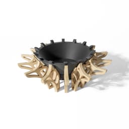 The Vardi Catch-all Bowl or Desk Organizer No Supports | Modern Office and Home Decor 3d model