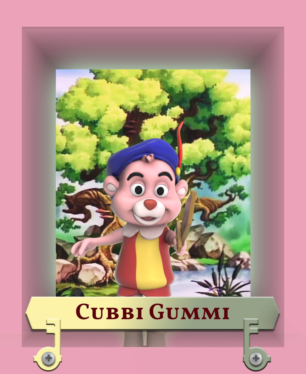Cubbi Gummi Bear 3d model