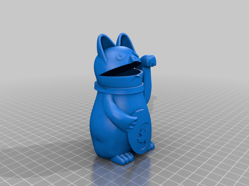 Canadian LuckyCat 3d model