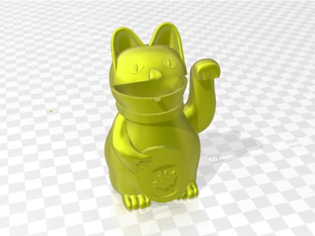 Canadian LuckyCat 3d model