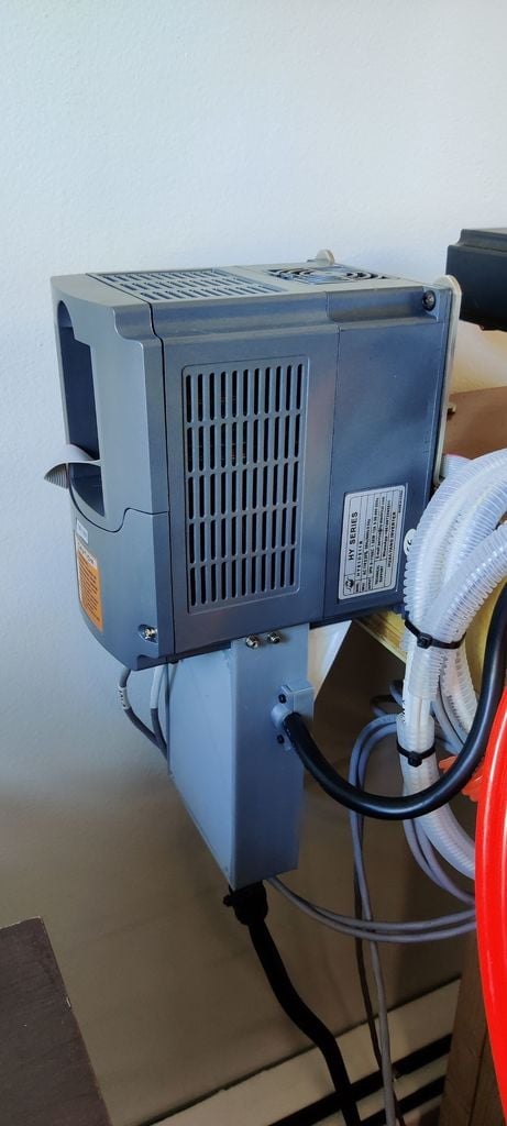 Huanyang VFD Line Filter Enclosure / Extension Box With Strain Relief 3d model