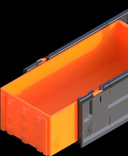 GEN2 185 Decor Drawers - All 3d model
