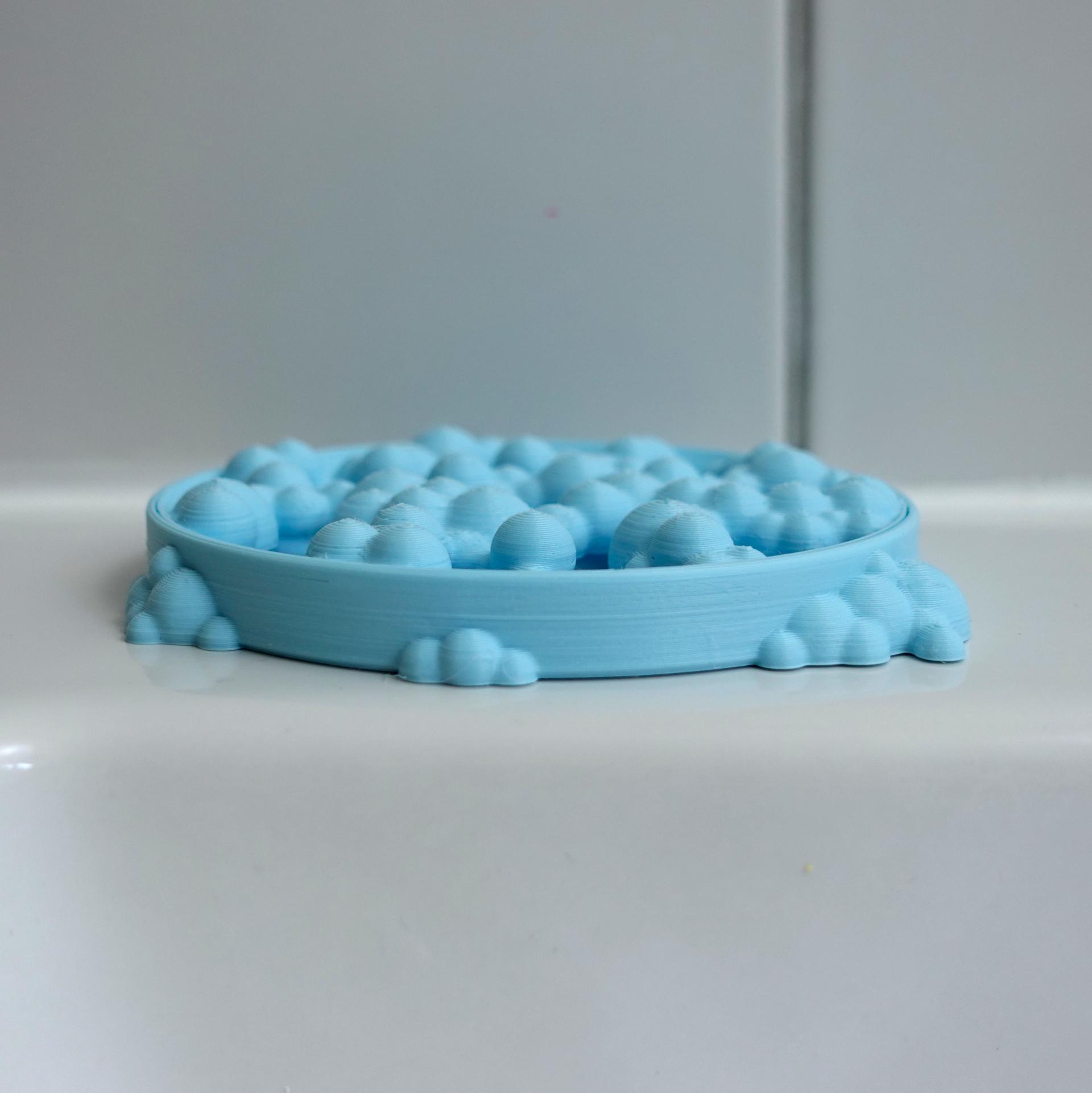 Soap dish “bubbles” 3d model