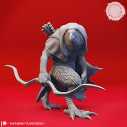 Kenku Rogue - Tabletop Miniature 3d model