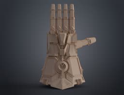 Arcane Vi Mechanical Gauntlet 3d model