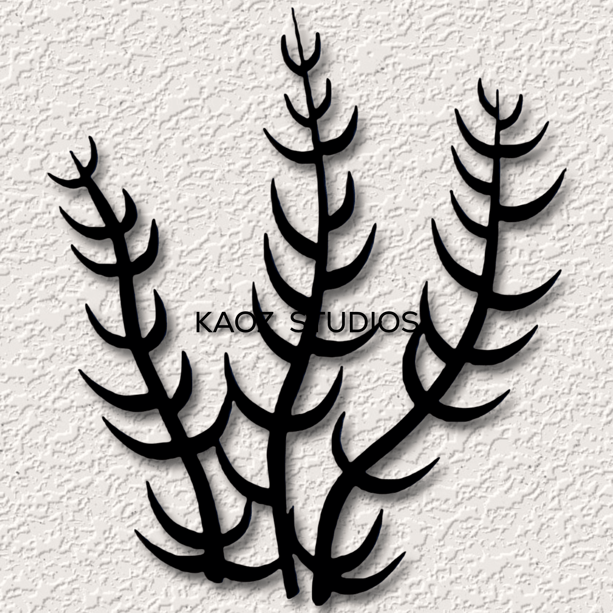 ocean plant wall art sea life wall decor beach decoration 3d model