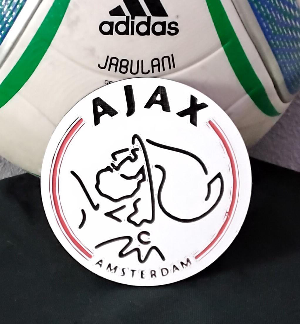 Amsterdamsche Football Club Ajax coaster or plaque 3d model