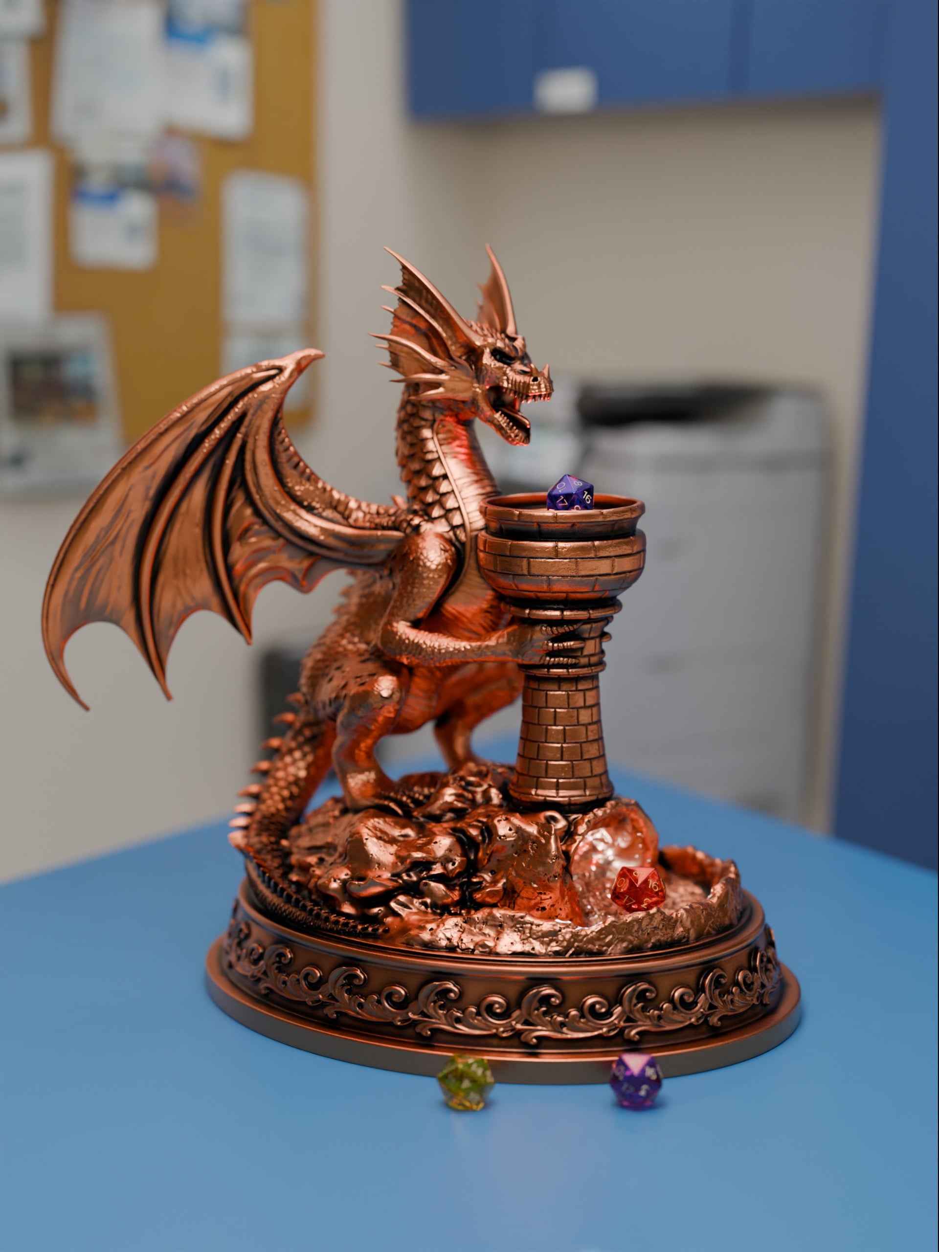 Dragon Dice Tower 3d model