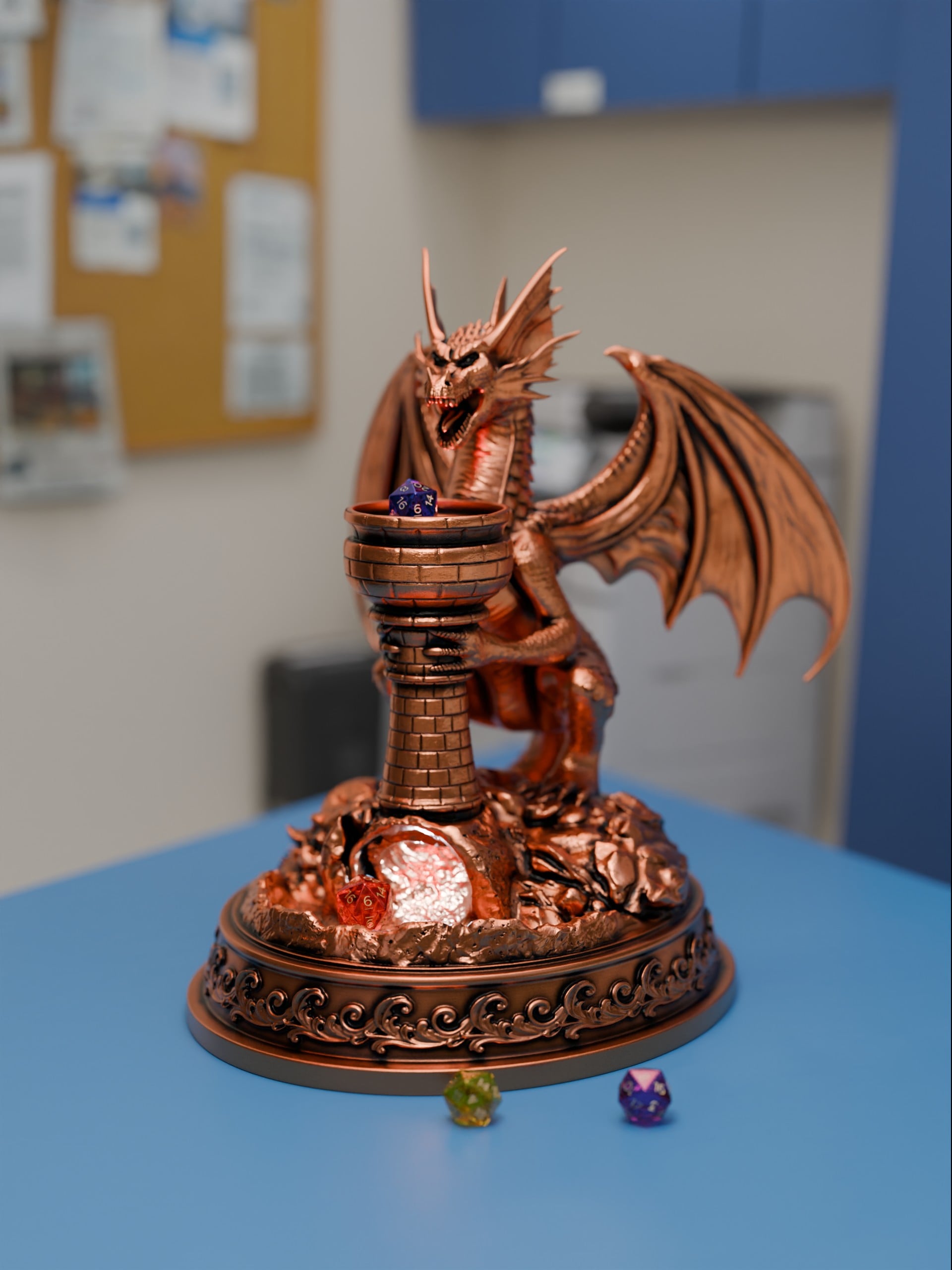 Dragon Dice Tower 3d model