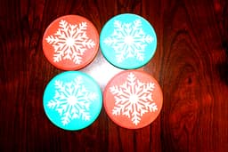 Christmas Coasters with Built-In Bottle Openers – Festive 3D Printable Coaster Set 3d model