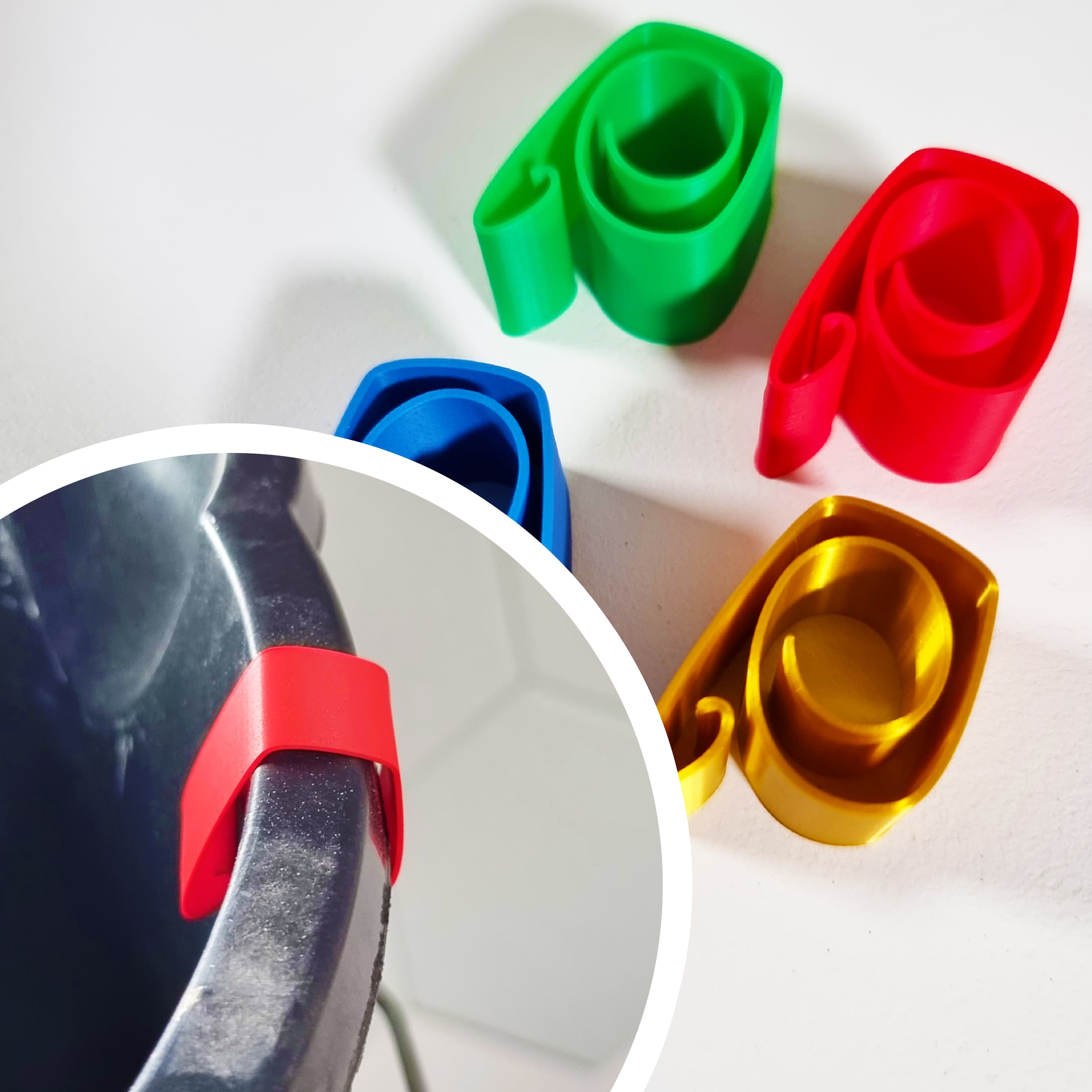 Clay Bucket Identifying Clip 3d model