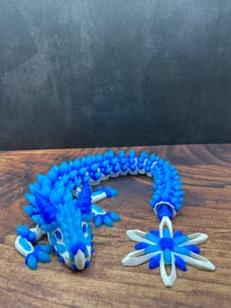 Frostshatter Ice Dragon Wingless 3d model