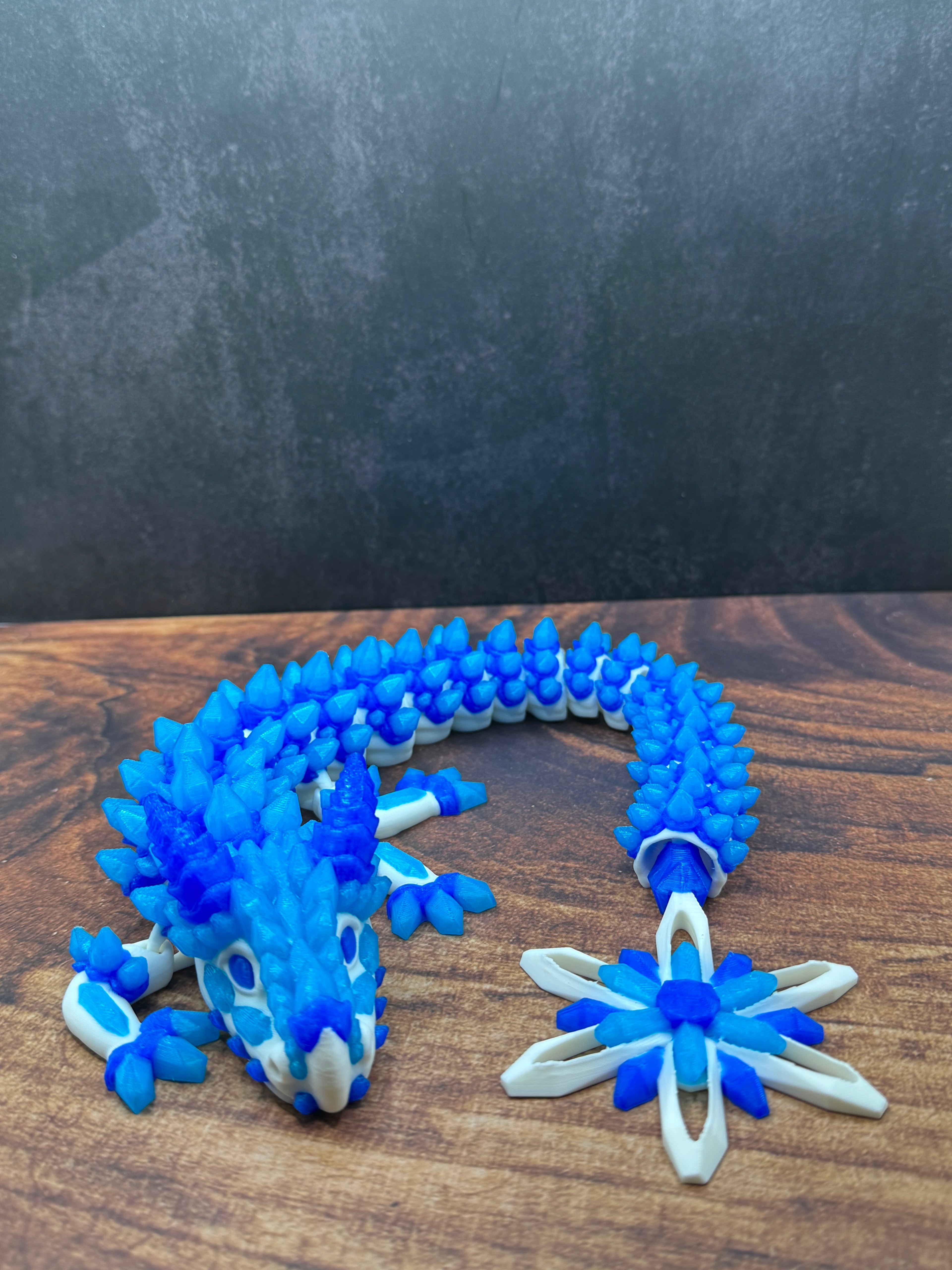 Frostshatter Ice Dragon Wingless 3d model