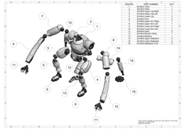 Dazhdbog Armored Suit アームスーツ 3d model