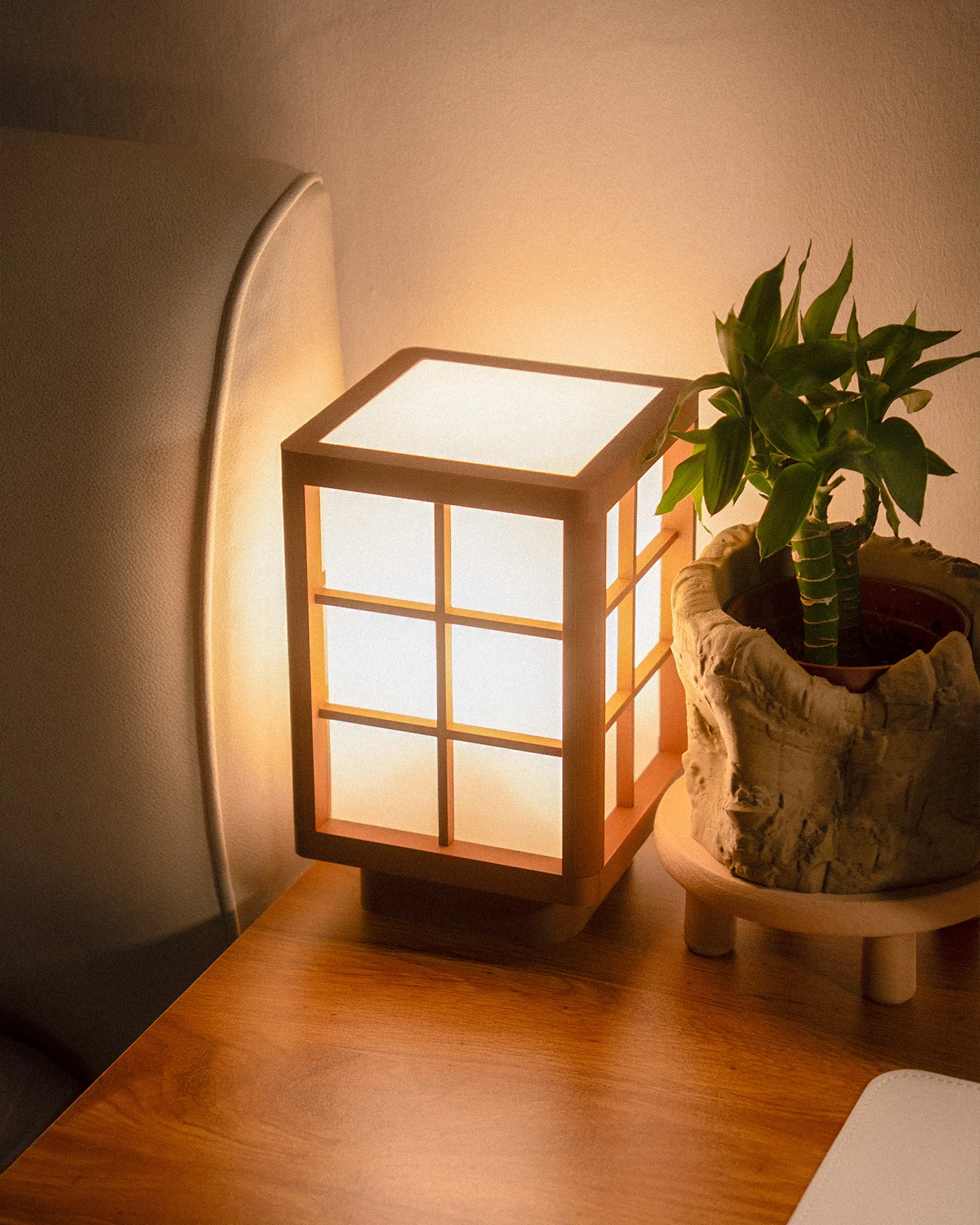 Shoji Lamp 3d model