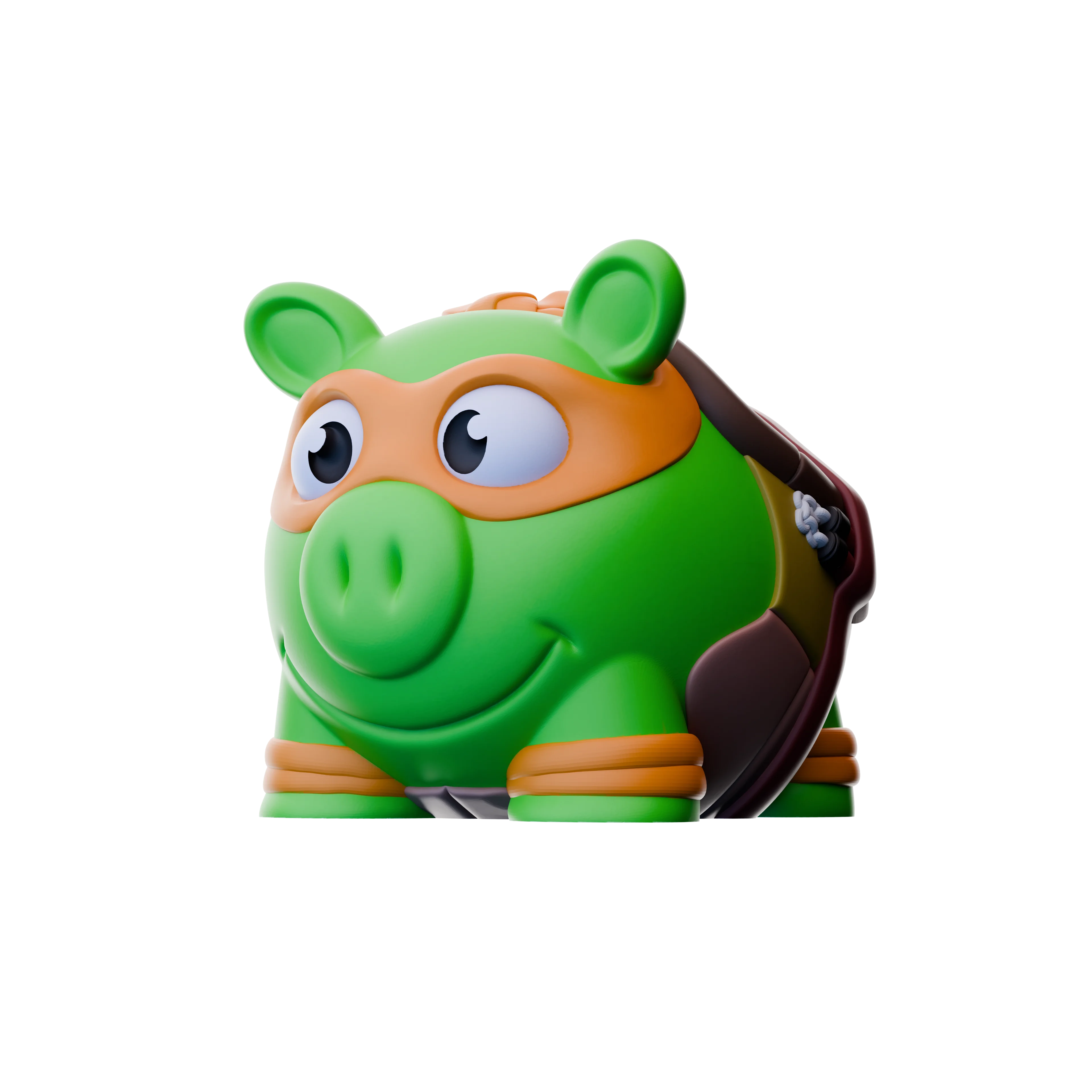 Mikey Piggy Bank 3d model