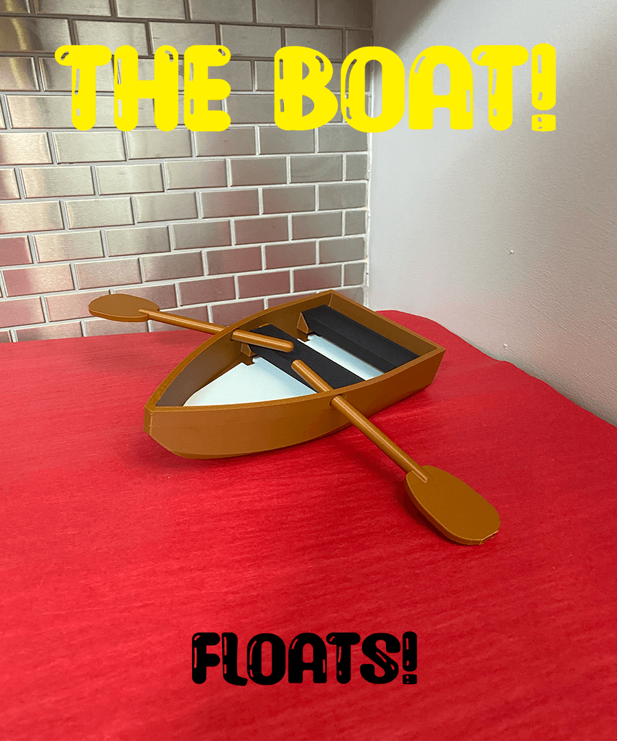 The Boat! 3d model