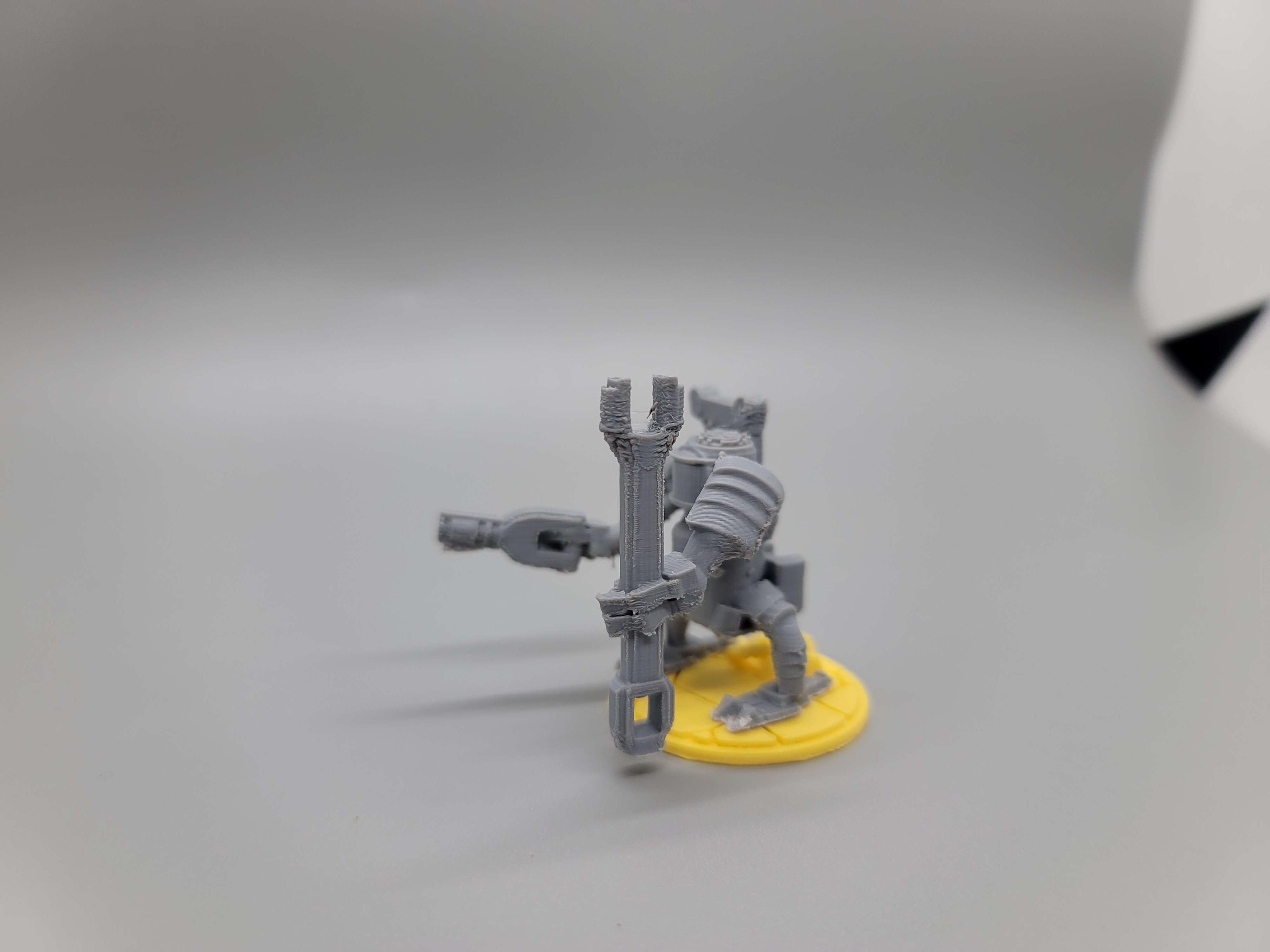 FHW: Lumerian Mechanic Sergeant w Wrench Melee Weapon 3d model