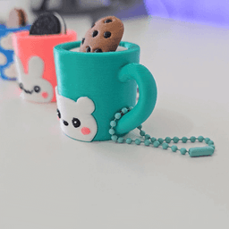 Cookie Dunk Clickers – Kawaii Mug Edition 3d model
