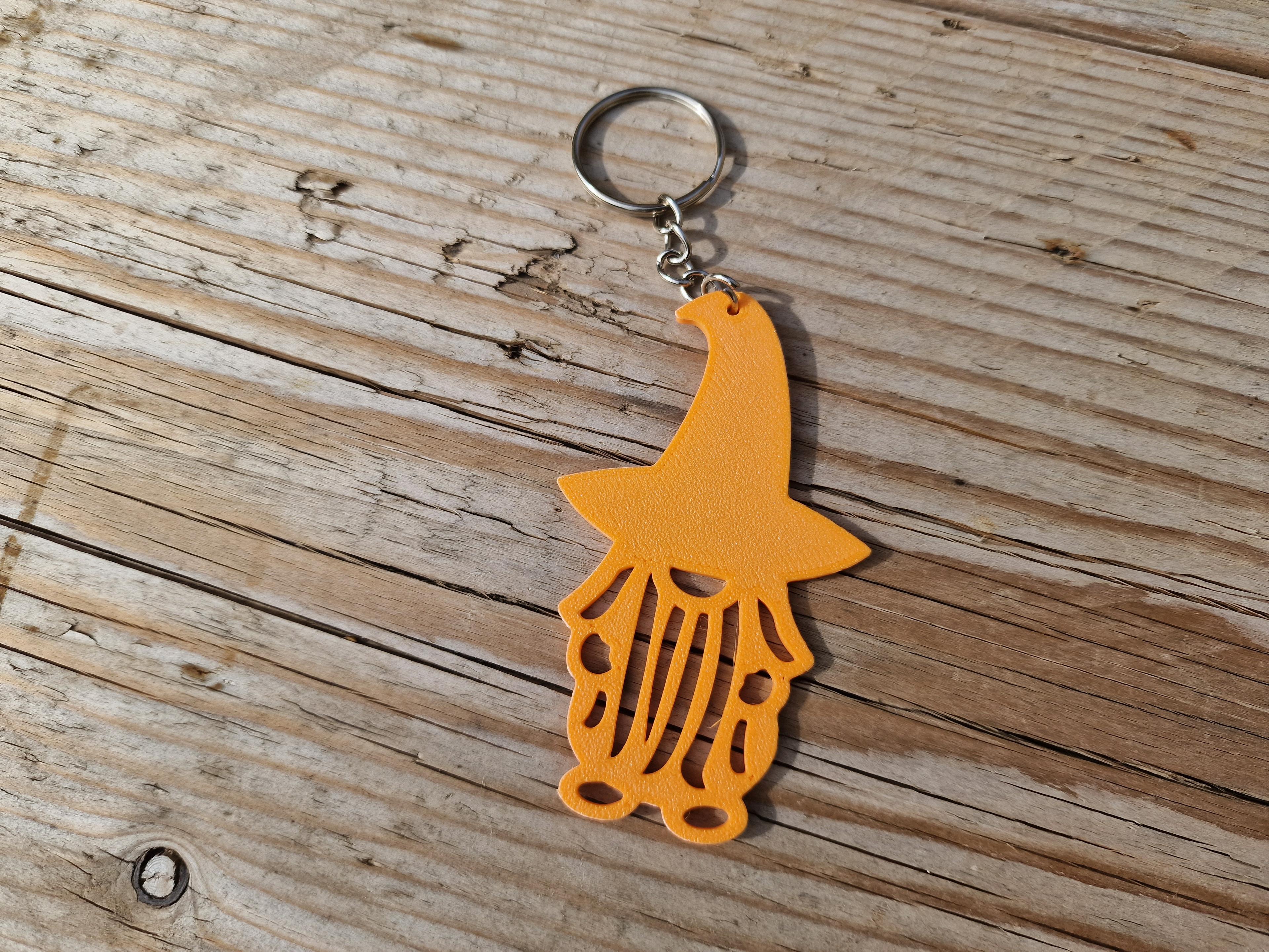 Spooky Gnome 3 Keychain 3d model