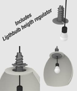 Silken Flow Pendant Lamp 3d model